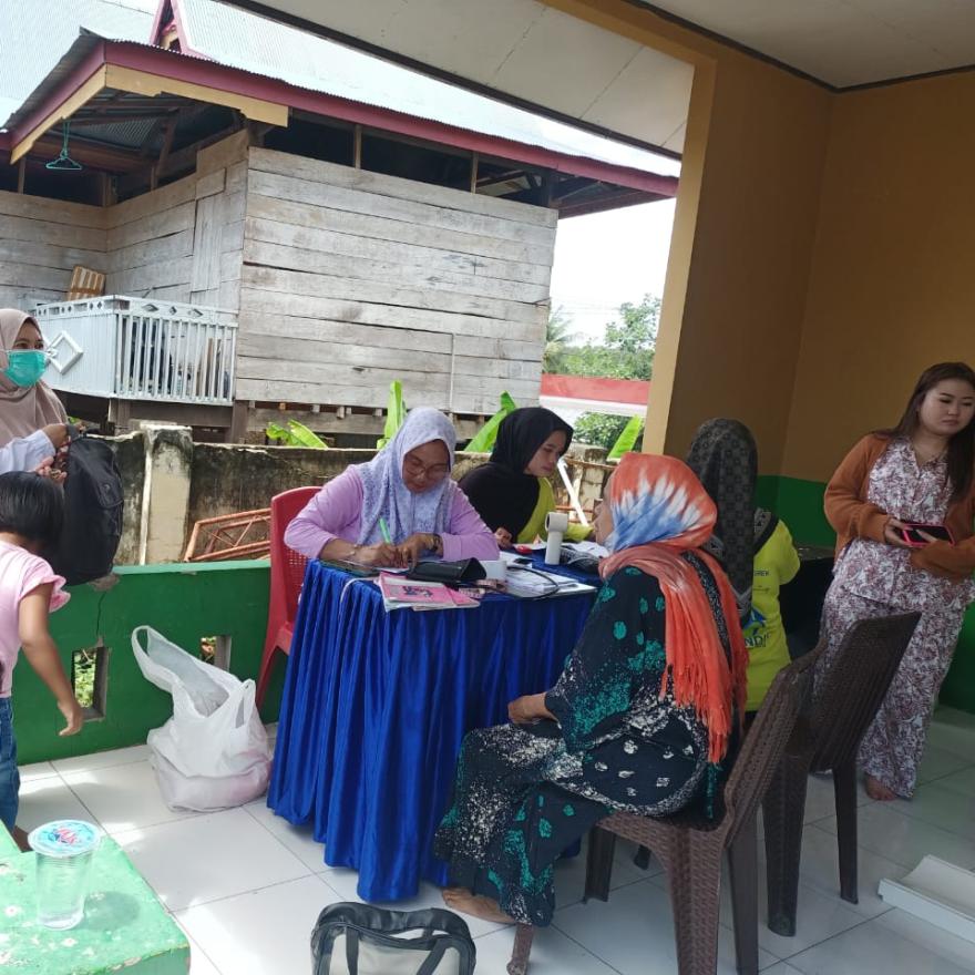 Posyandu Rutin Digelar Kader Anggrek 1 dan Anggrek 2 di Desa Lamata